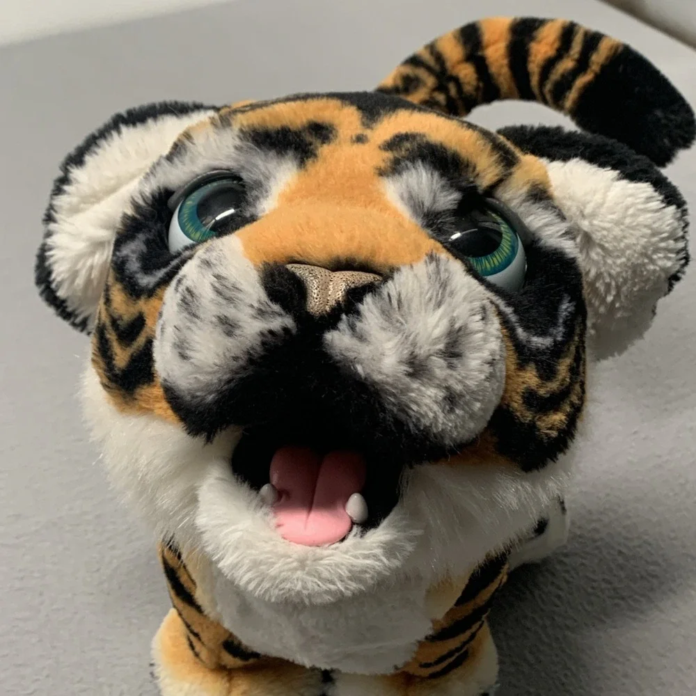 FurREAL Friends ROARING TYLER The Playful TIGER Interactive Plush WORKS GREAT